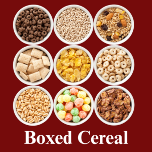 Boxed Cereal